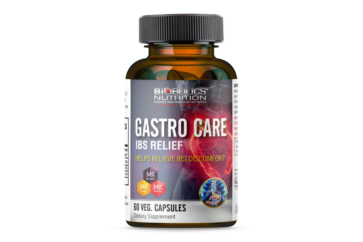 BIOBOLICS GASTRO CARE IBS RELIEF 60 VEG CAPSULES - Life Care Apotek