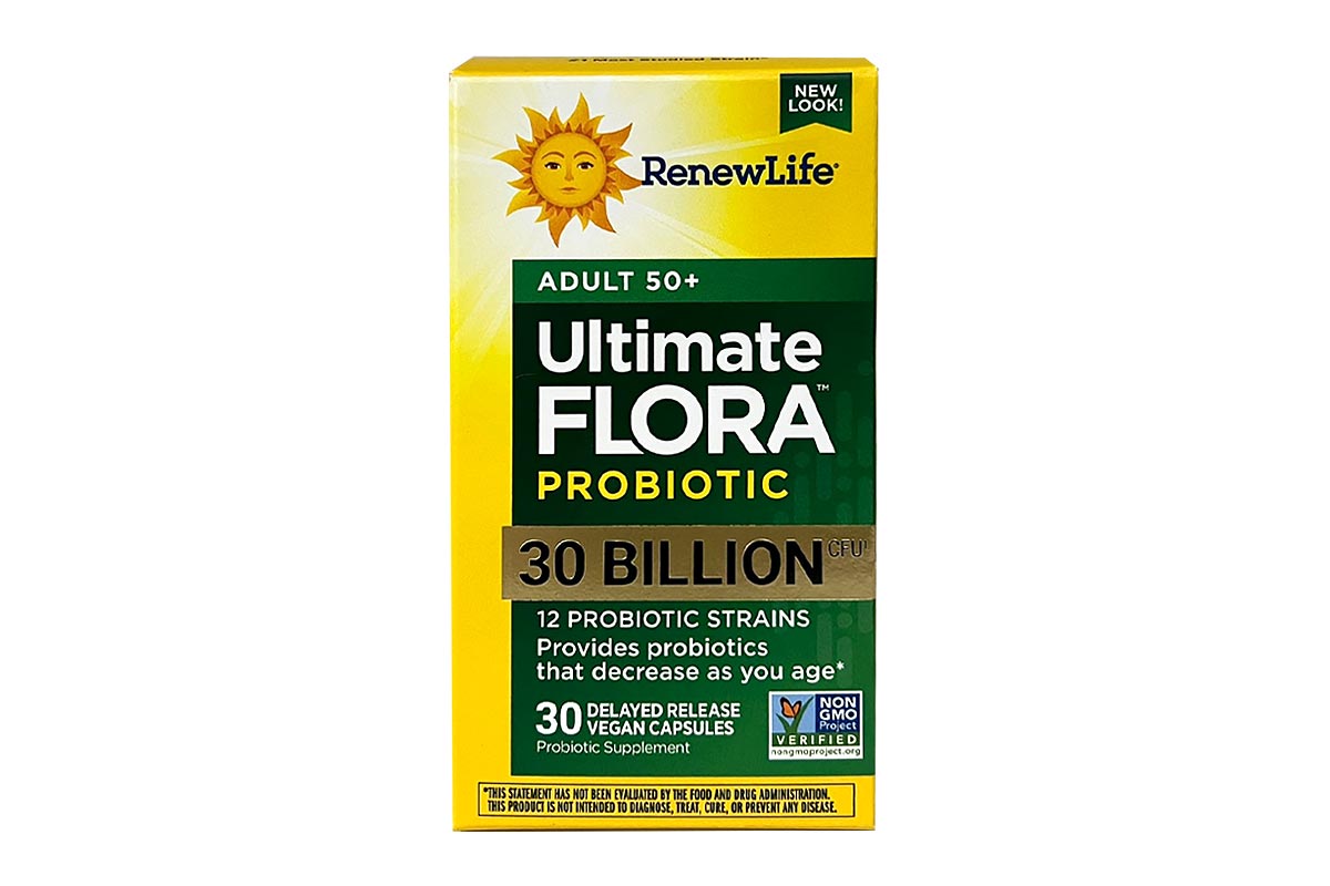 RENEWLIFE ADULT 50+ PROBIOTICS 30 BILLION CFU 30 VEGETARIAN CAPSULES - Life Care Apotek