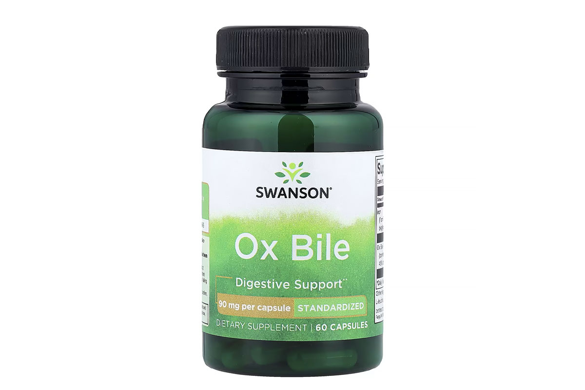APOTEK SWANSON OX BILE 90 MG 60 CAPSULES - Life Care Apotek