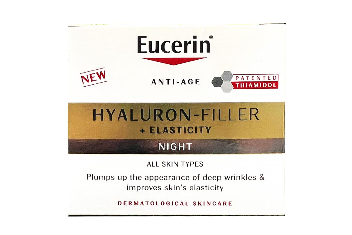 EUCERIN HYALURON FILLER ELASTICITY NIGHT CREAM 50 ML - Life Care Apotek