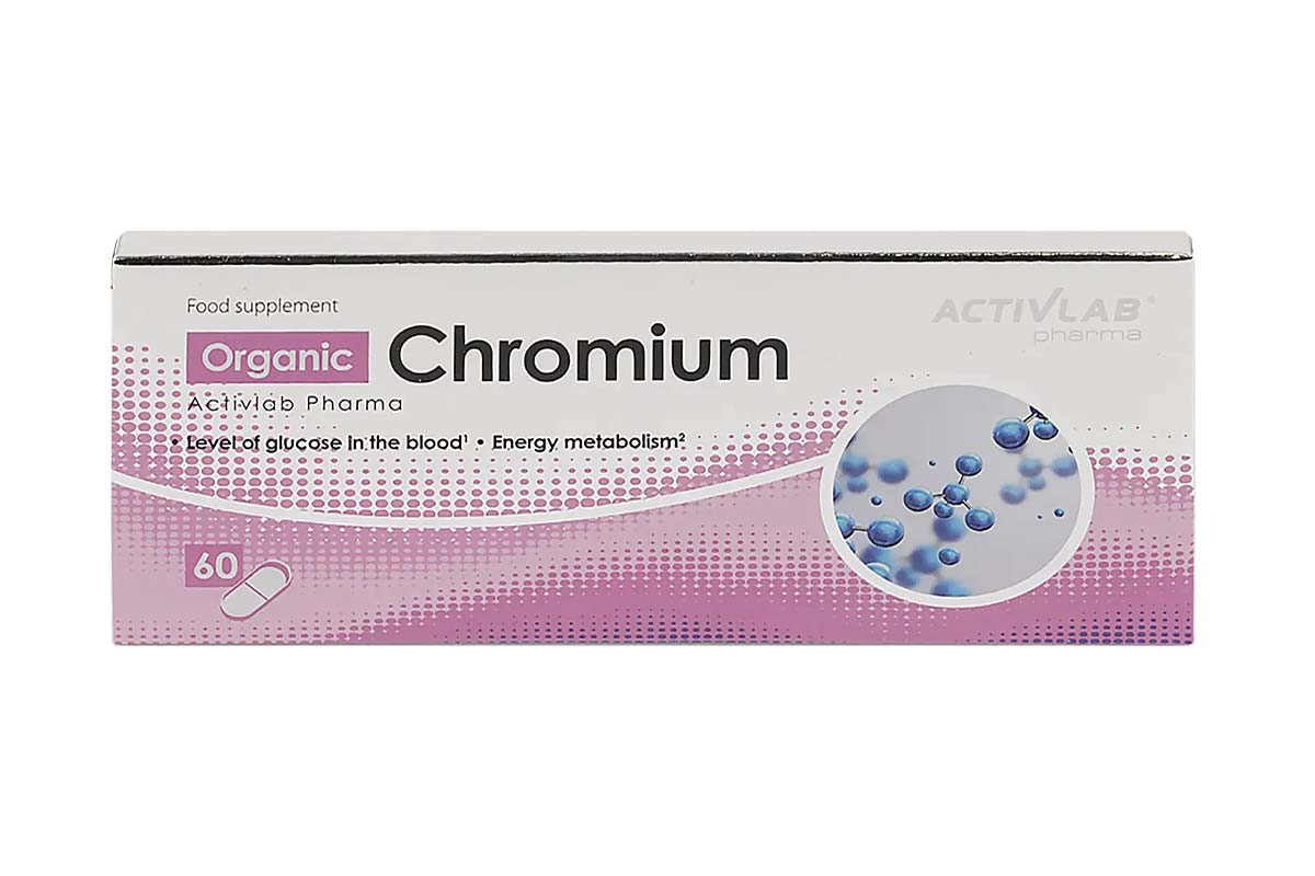 ACTIVLAB PHARMA ORGANIC CHROMIUM 60 CAPSULES - Life Care Apotek