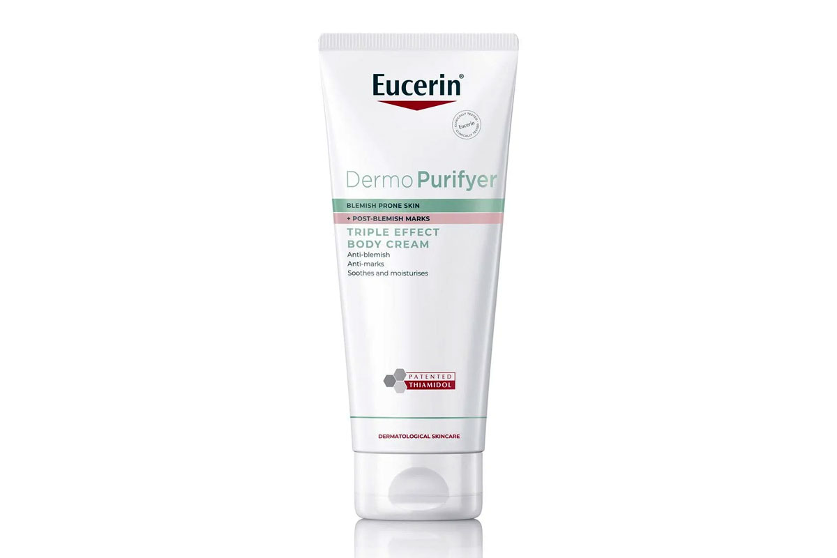 EUCERIN DERMO PURIFYER TRIPLE EFFECT BODY CREAM 200 ML - Life Care Apotek