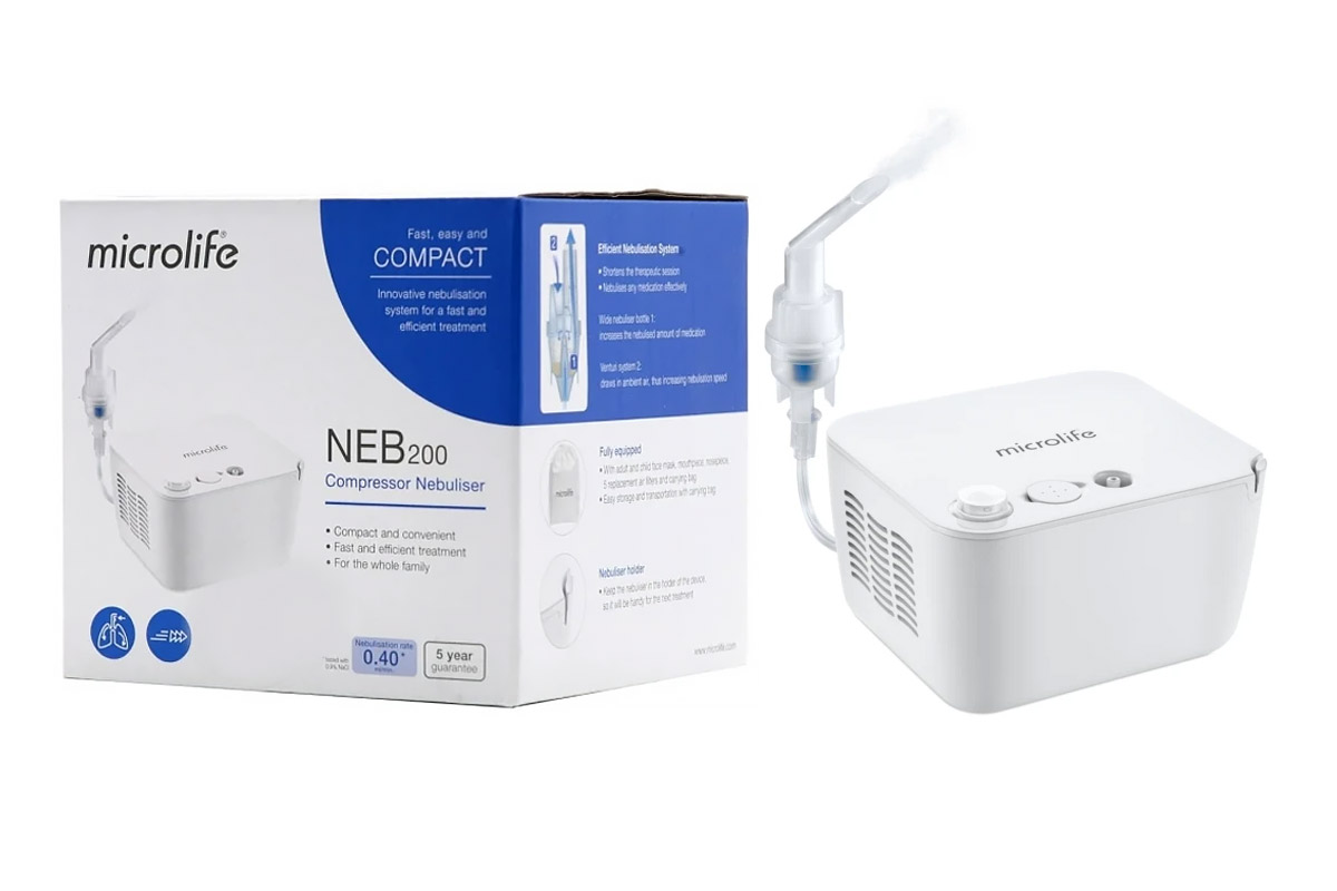 MICROLIFE COMPRESSOR NEBULISER NEB 200 - Life Care Apotek