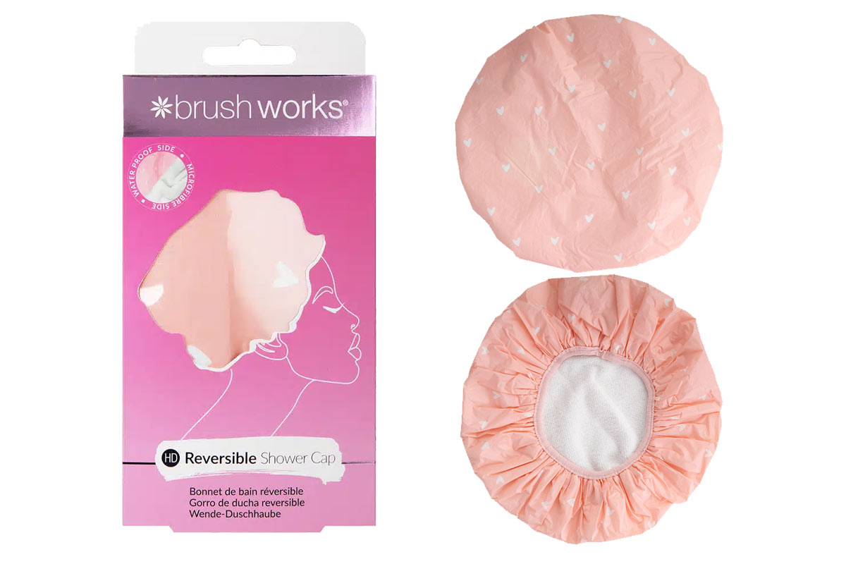 BRUSH WORKS REVERSIBLE SHOWER CAP - Life Care Apotek