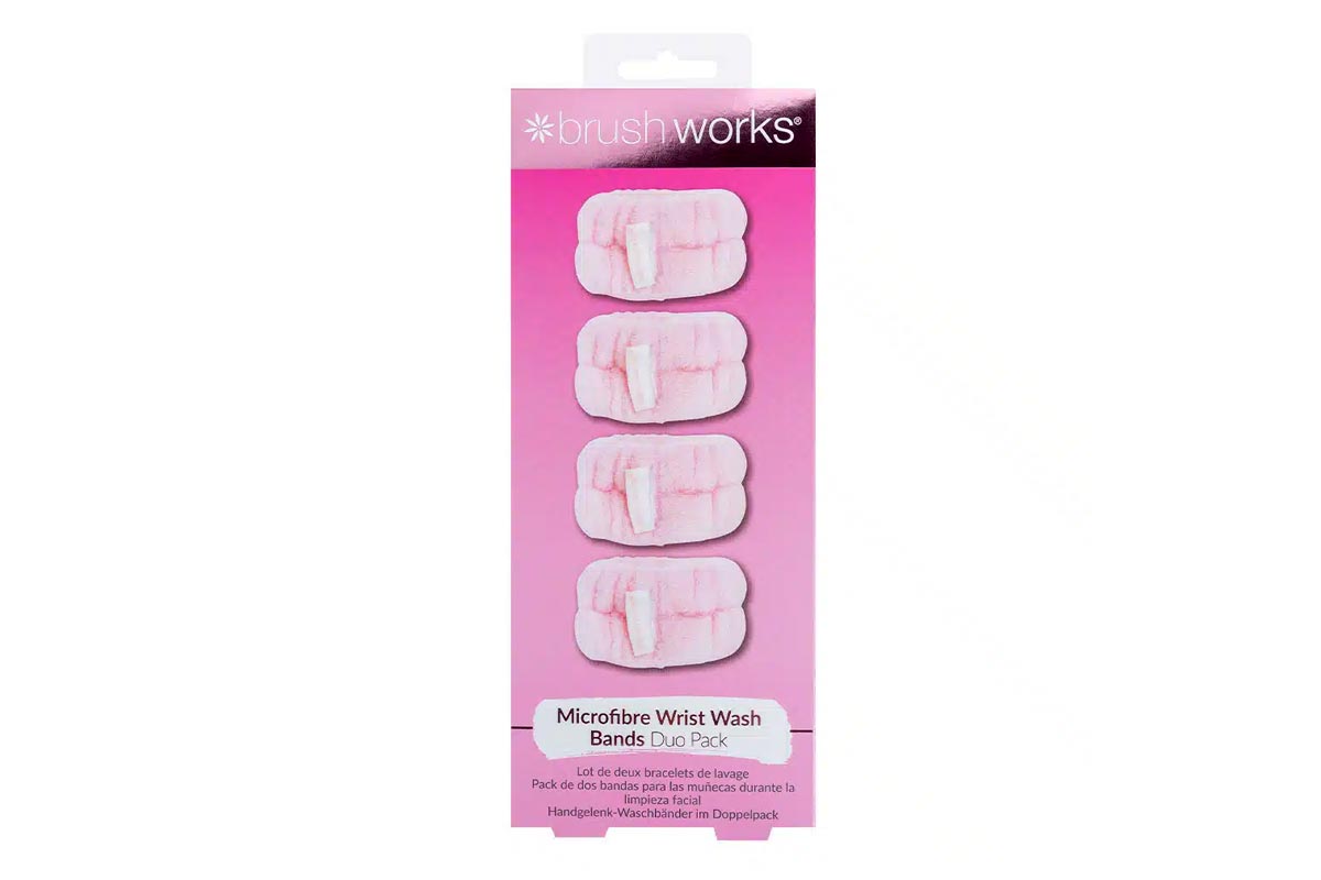 BOX BRUSH WORKS MICROFIBRE WRIST WASH BANDS 4 PIECES - Life Care Apotek