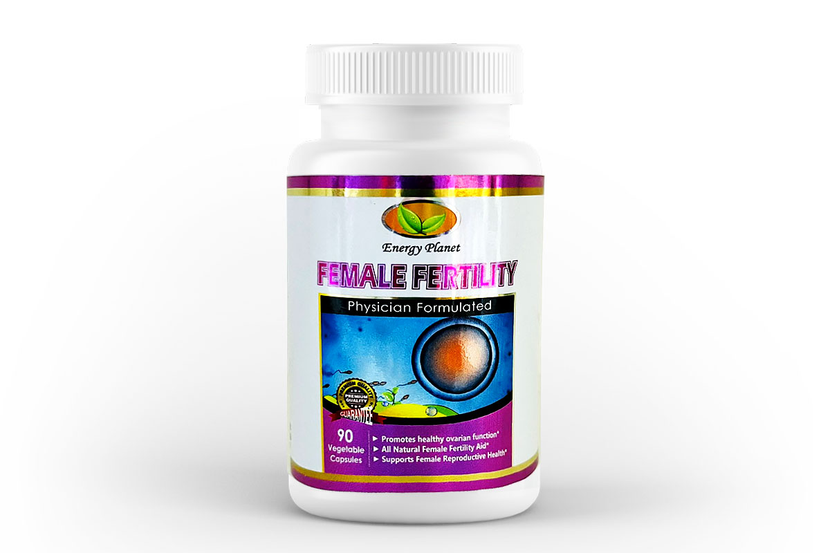 ENERGY PLANET FEMALE FERTILITY 90 VEGETABE CAPSULE - Life Care Apotek