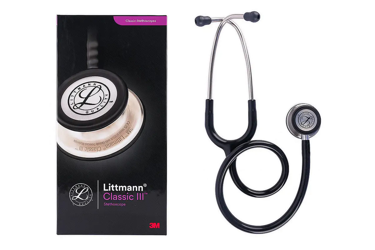LITTMANN CLASSIC STEHOSCOPE BLACK - Life Care Apotek