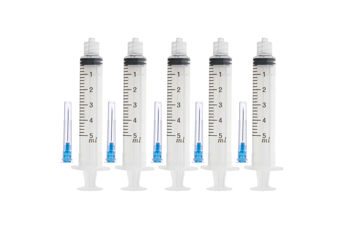KSP SYRINGE RS 5ML 23G 5PCS - Life Care Apotek