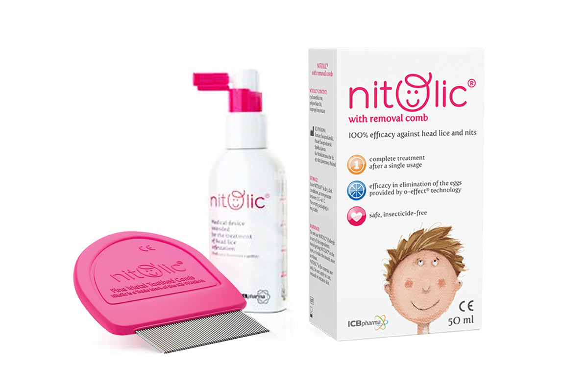 NITOLIC WITH REMOVAL COMB SPRAY 50 ML - Life Care Apotek