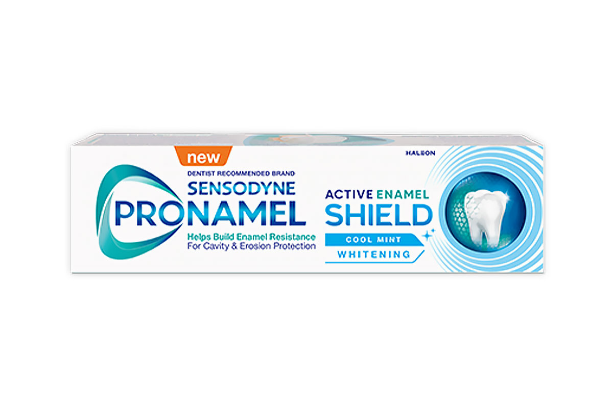 سينسوداين معجون أسنان لحماية مينا الأسنان وتقويتها بنكهة النعناع البارد 75مل - لايف كير أبوتيك