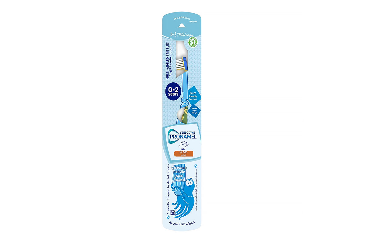 SENSODYNE PRONAMEL BABY TOOTHBRUSH EXTRA SOFT 0 - 2 YEARS GREEN - Life Care Apotek