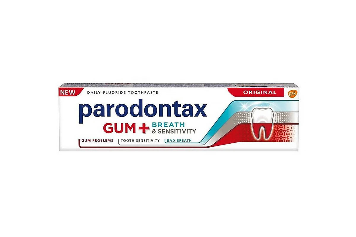 PARODONTAX GUM + BREATH SENSITIVITY ORIGINAL TOOTHPASTE 75 ML - Life Care Apotek