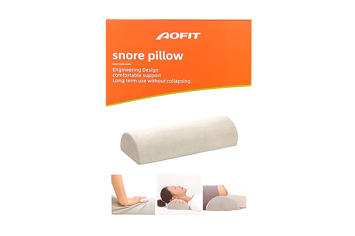 AOFIT MEMORY SNORE PILLOW - Life Care Apotek