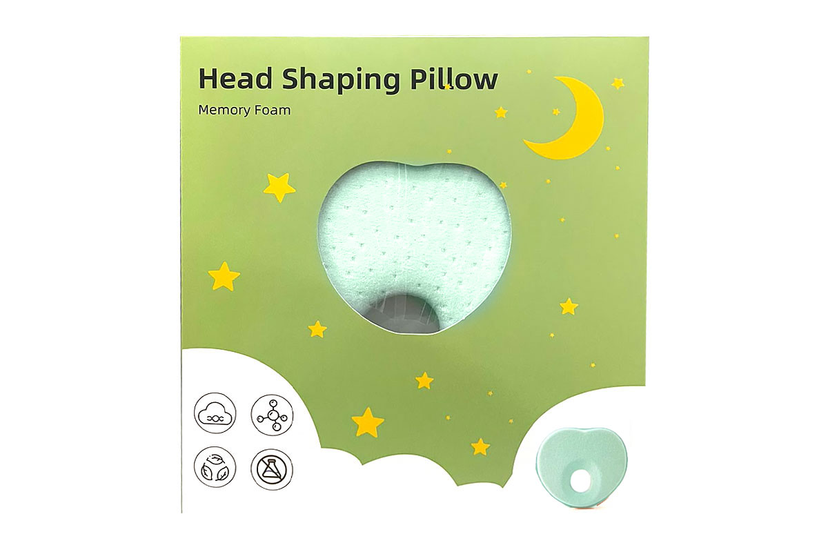 AOFIT HEAD SHAPING BABY PILLOW MINT - Life Care Apotek