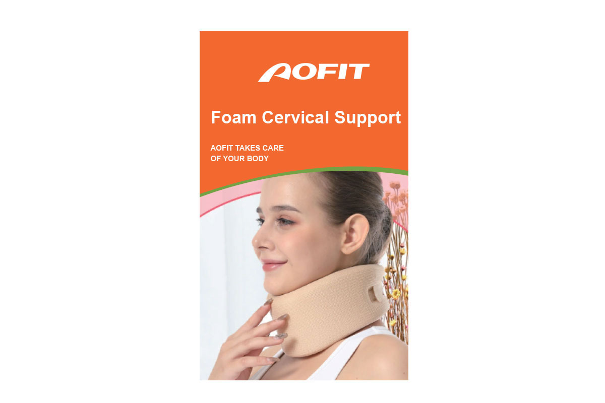 AOFIT FOAM CERVICAL SOFT COLLAR SUPPORT SIZE L - Life Care Apotek