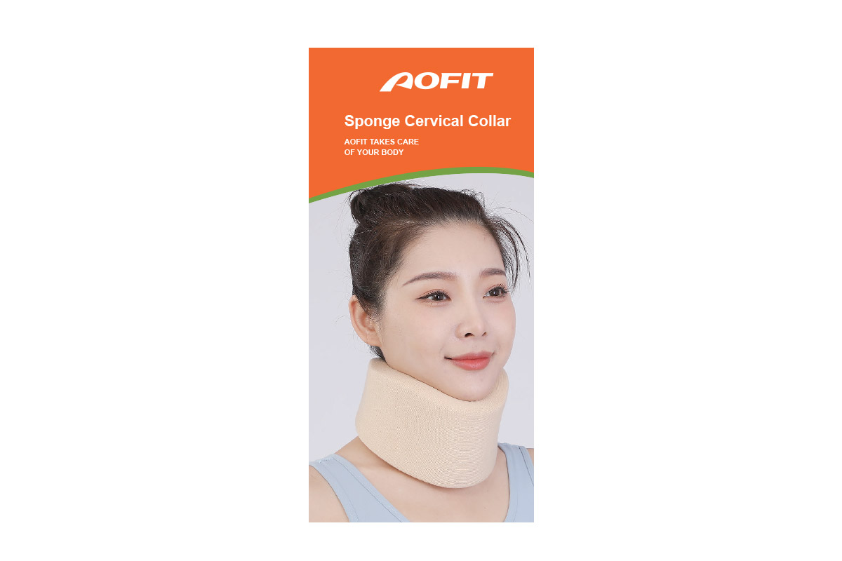 AOFIT SPONGE CERVICAL SOFT COLLAR SUPPORT SIZE M - Life Care Apotek