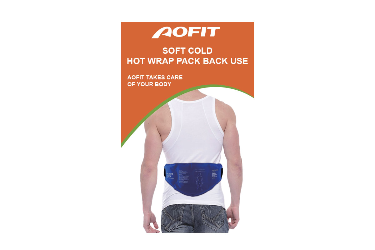 AOFIT SOFT COLD AND HOT WRAP PACK BACK USE FREE SIZE - Life Care Apotek