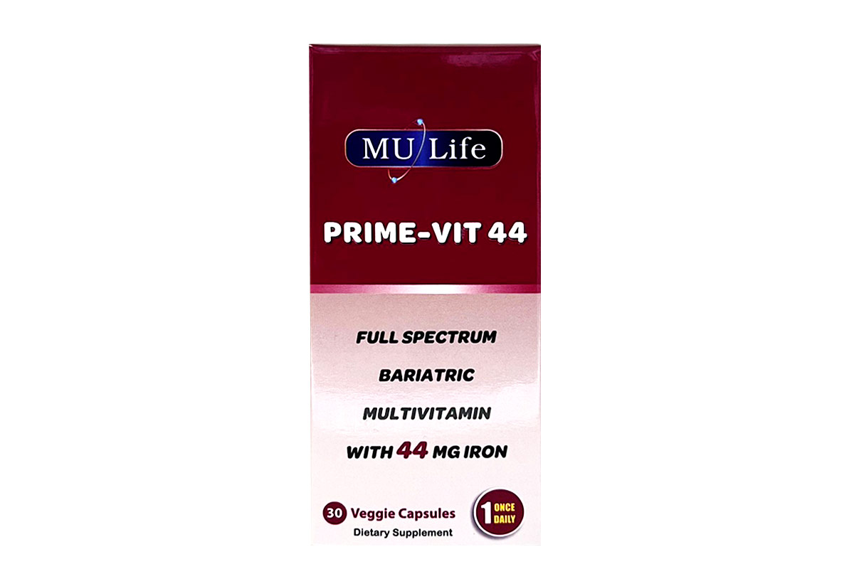 MU LIFE PRIME-VIT WITH 44MG IRON 30 VEGGIE CAPSULES - Life Care Apotek