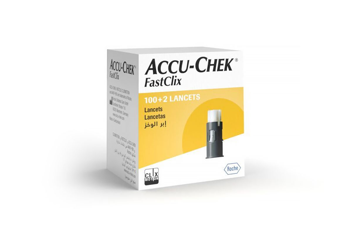 ACCU-CHEK FASTCLIX 100+2 LANCETS - Life Care Apotek