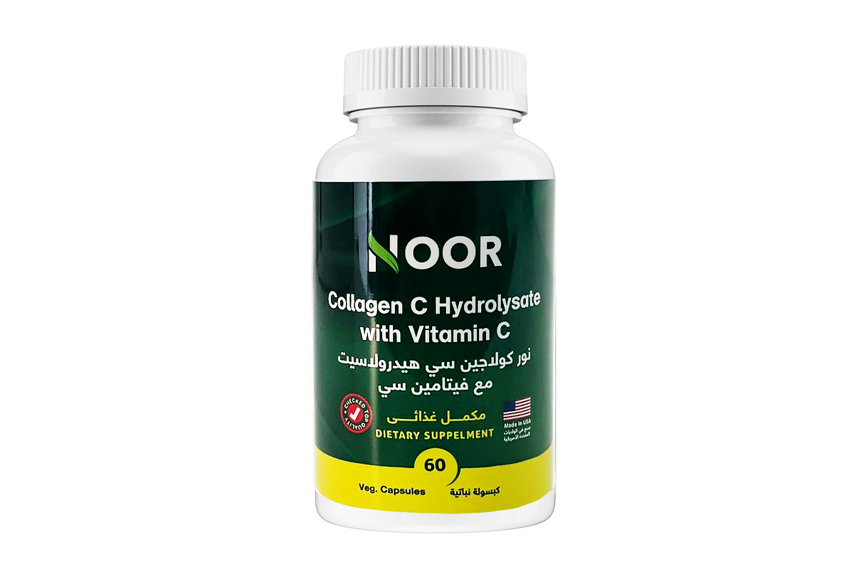 NOOR COLLAGEN VITAMIN C 60 CAPSULES - Life Care Apotek