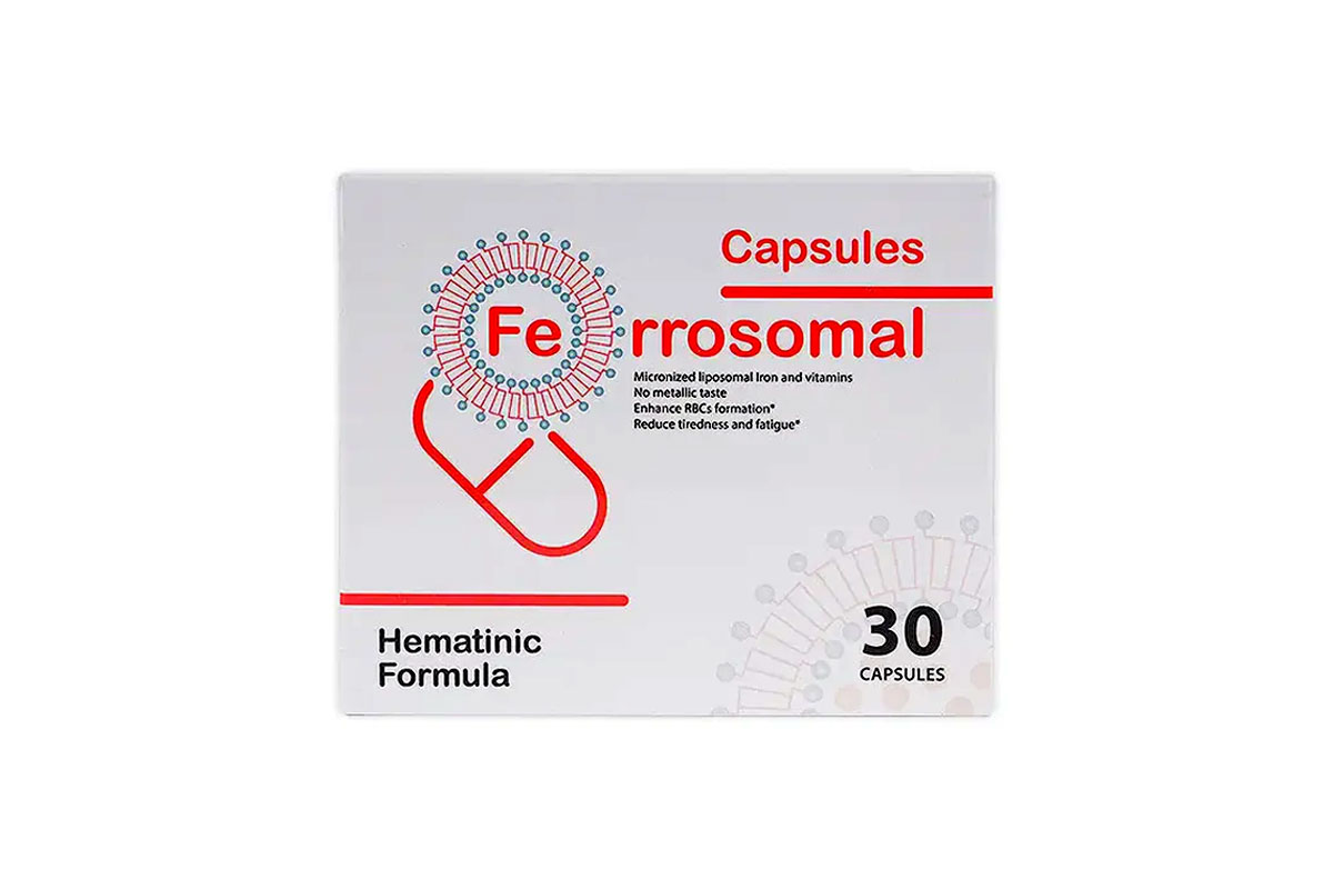 US NUTRI FERROSOMAL 30 CAPSULES - Life Care Apotek