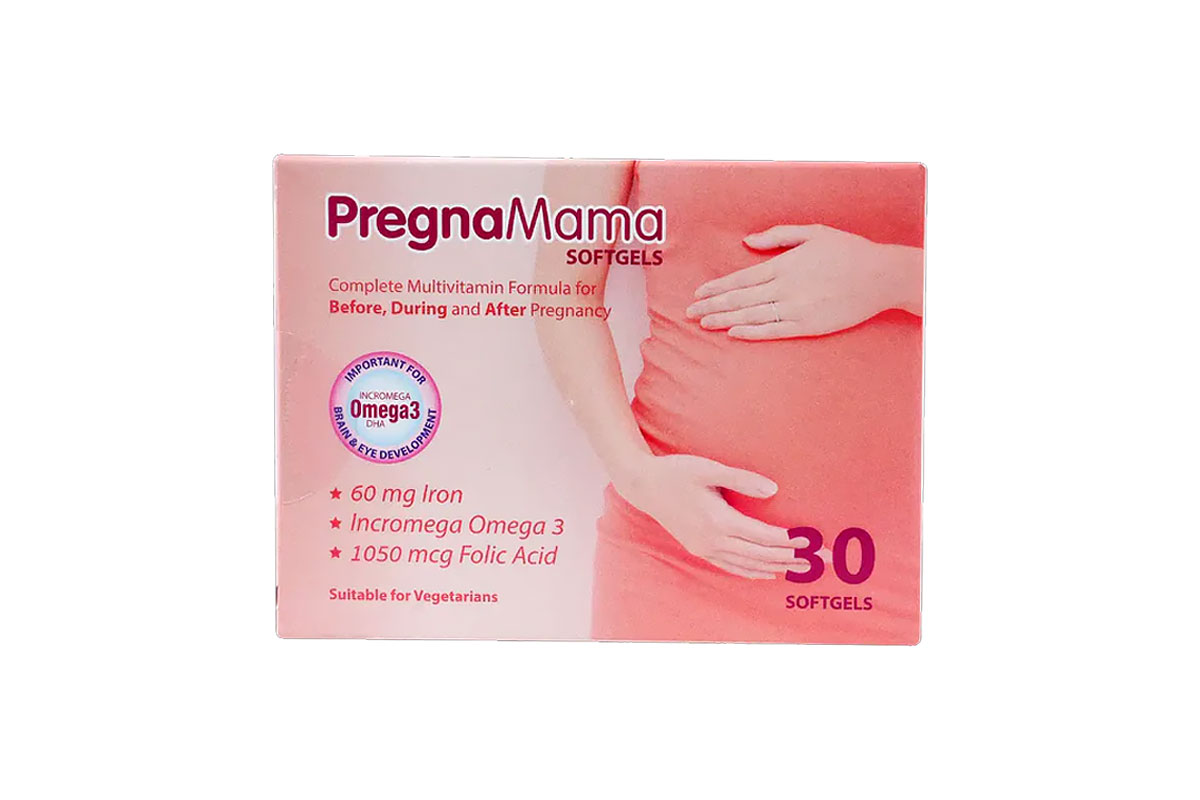 US NUTRI PREGNA MAMA 30 SOFTGELS - Life Care Apotek