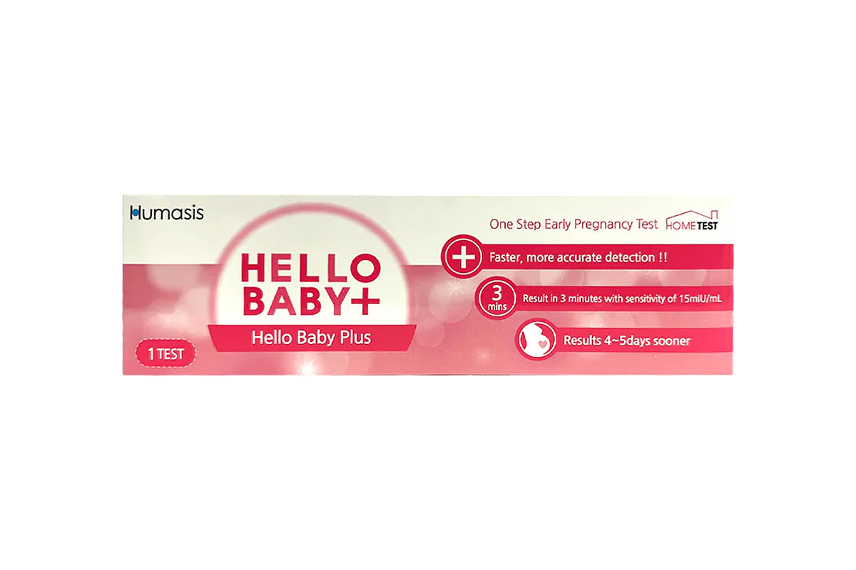 HUMASIS HELLO BABY PLUS EARLY PREGNANCY TEST - Life Care Apotek