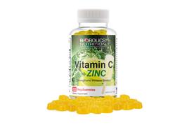 BIOBOLICS VITAMIN C WITH ZINC LEMON ICE POP 60 VEG GUMMIES